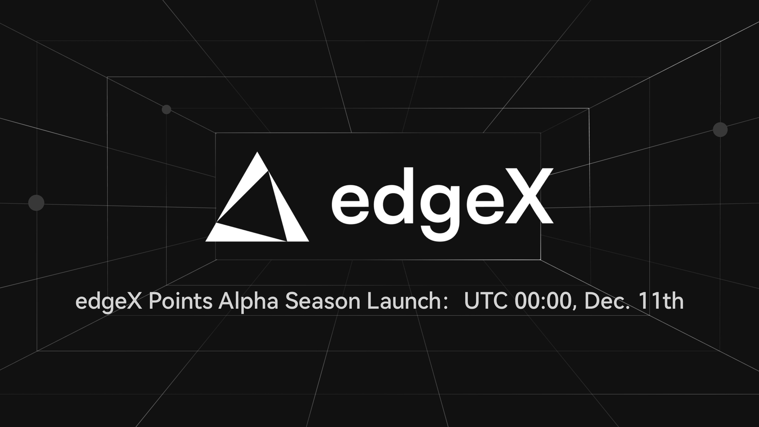 HTX will list EDGE (edgeX) at 20:30 today.