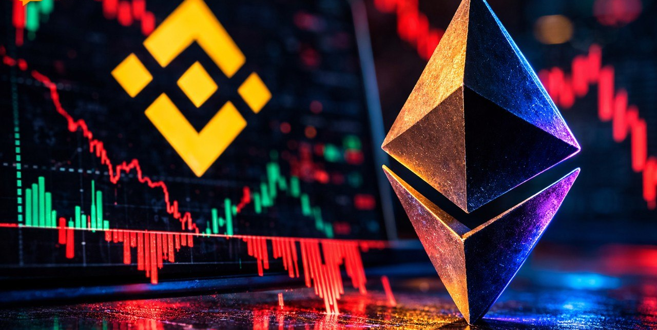 Short positions on Ethereum are piling up as funding rates on Binance turn deeply negative.