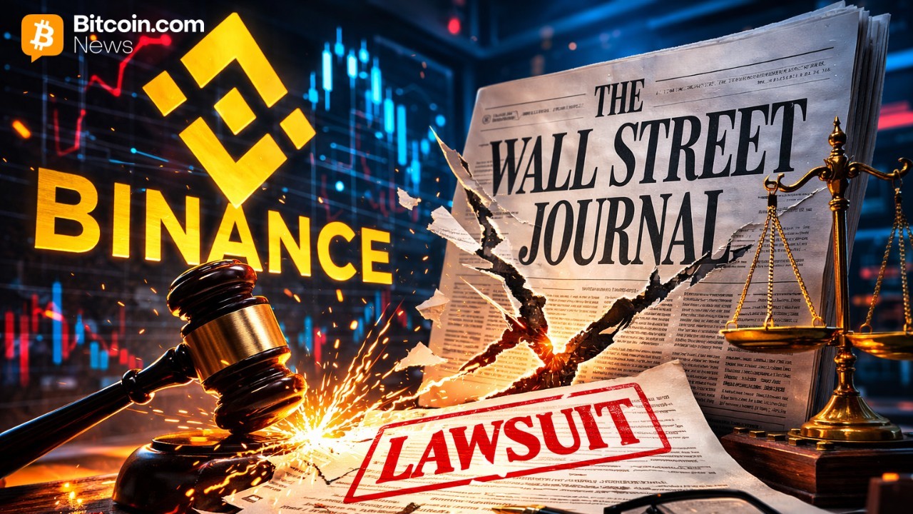 The legal battle is heating up. Binance has filed a defamation lawsuit, and the Wall Street Journal