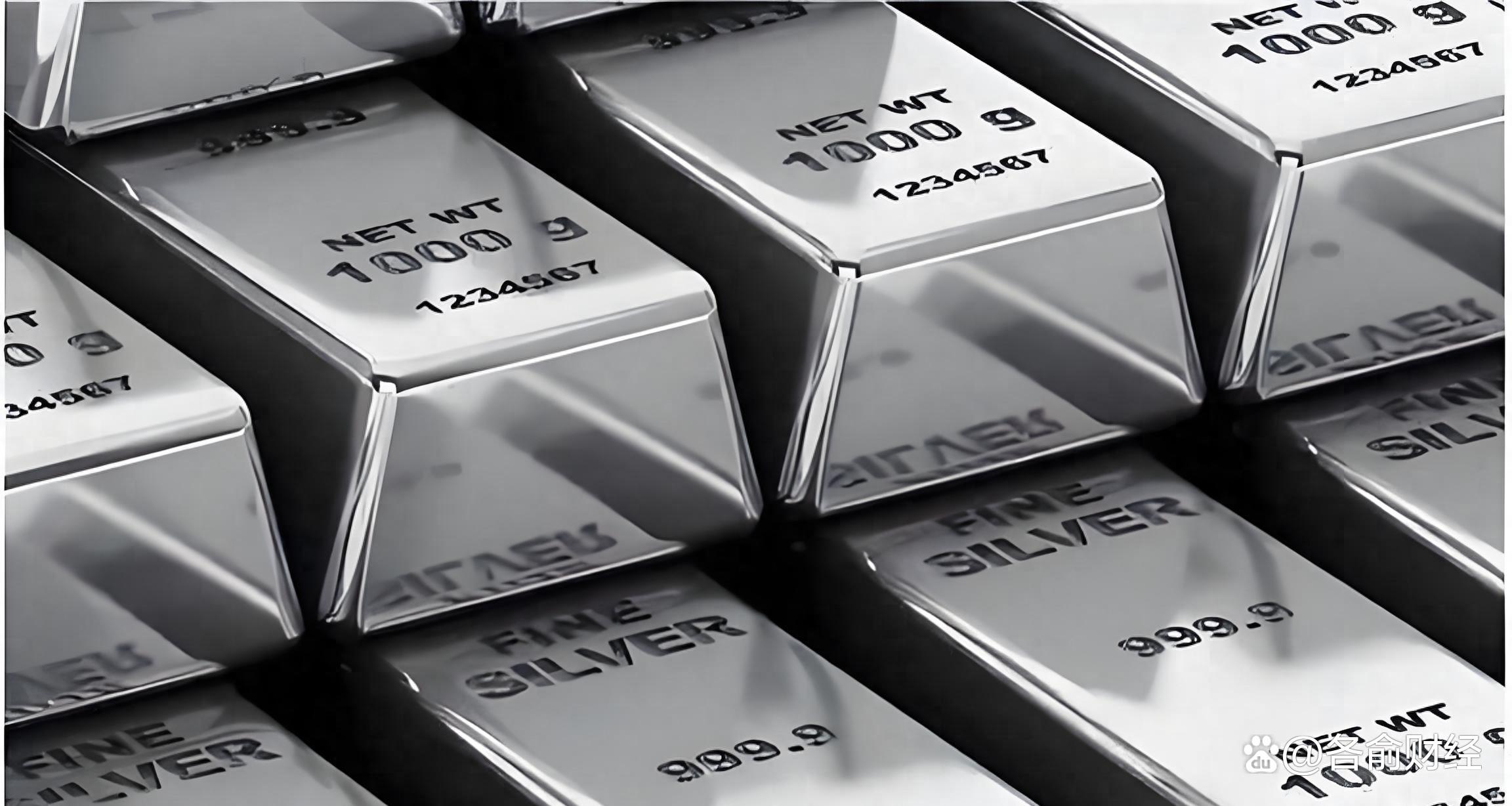 Spot silver has fallen 4% today