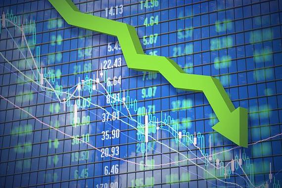 Japanese and South Korean stock markets opened sharply lower on Monday.