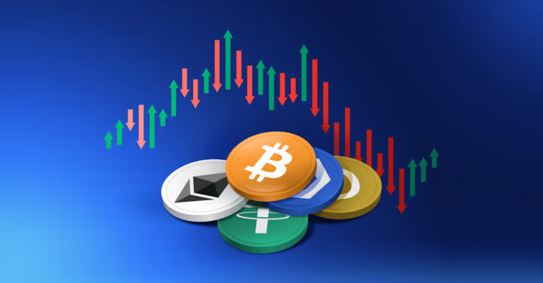 Crypto sectors are seeing continued pullbacks, with the NFT sector falling nearly 4%.