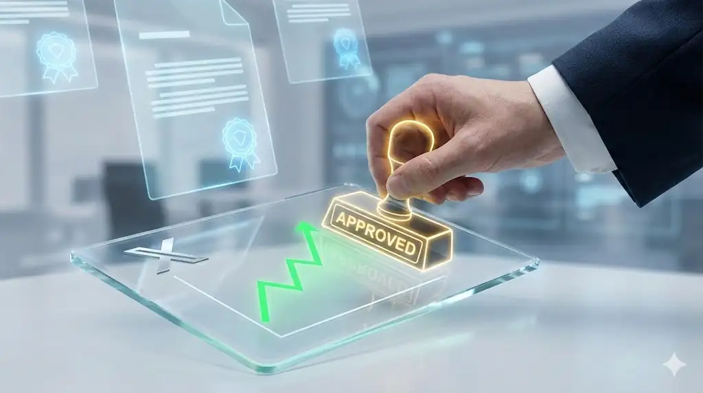 A conceptual image representing the approval and launch of institutional XRP ETFs.