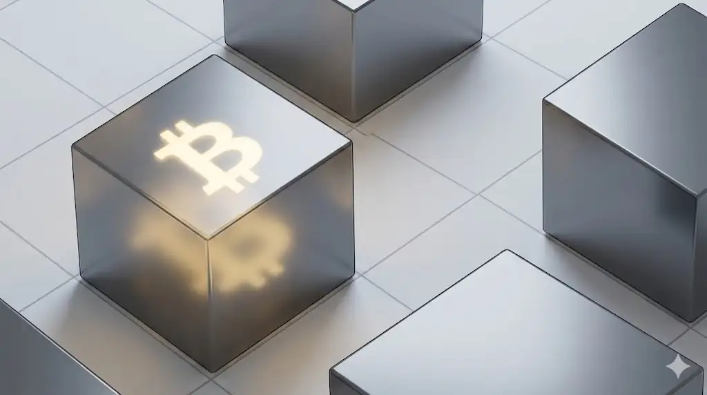 Conceptual image representing strategic, long-term institutional accumulation of assets, with a focus on Bitcoin.