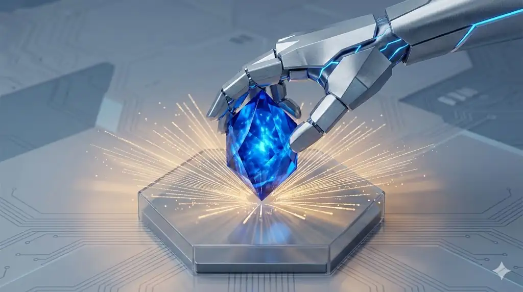 Conceptual image representing a major institutional investment and staking strategy, showing a token generating yield.