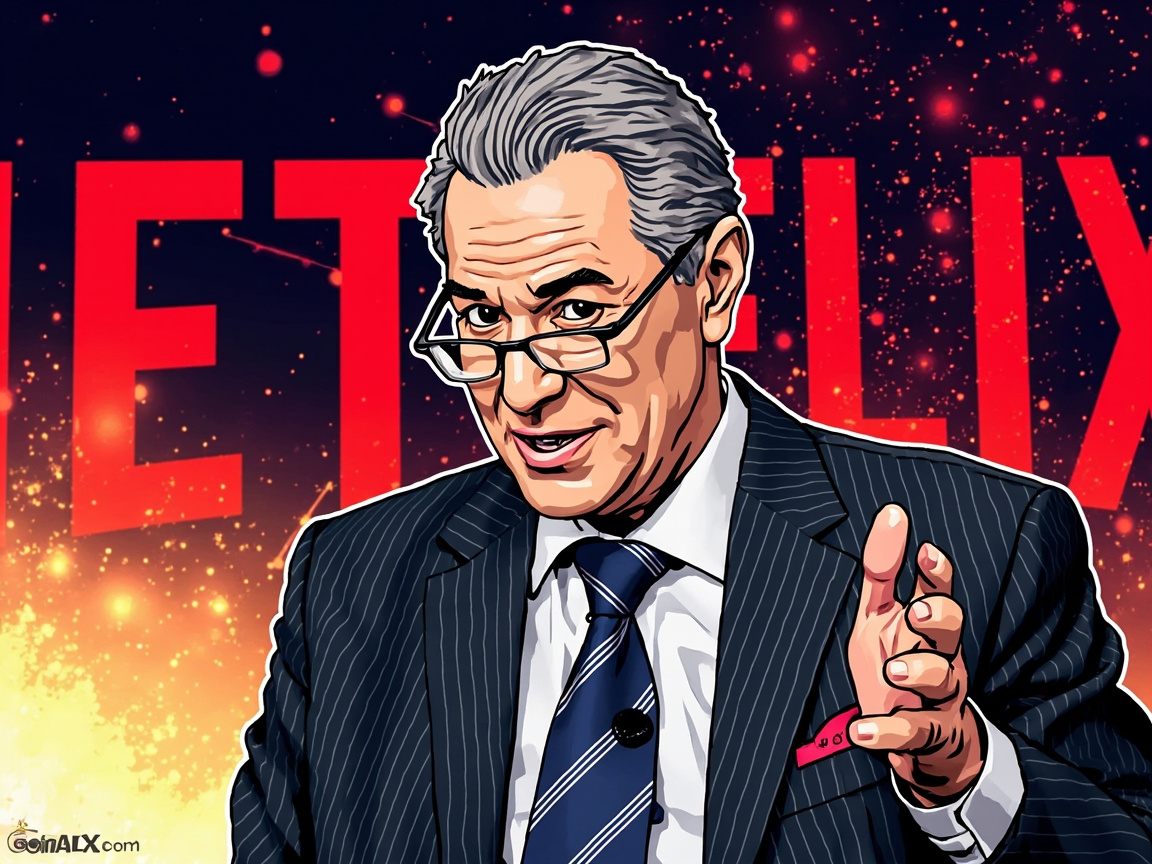 Netflix Founder's Exit Signals Traditional Growth Ceiling: Crypto's Window Opens