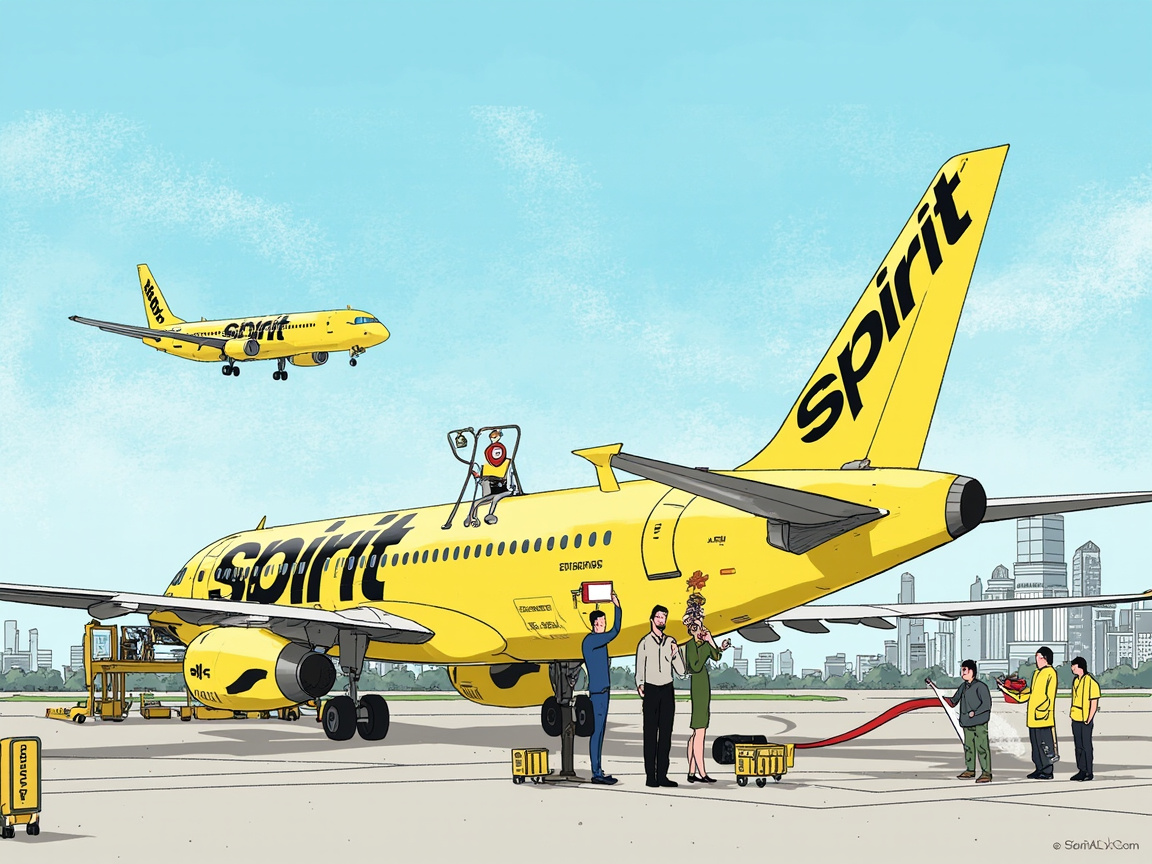 Spirit Airlines Has a 100% Chance of Bankruptcy by May 31: Merger Blocked, Oil Soars, No Bailout—The