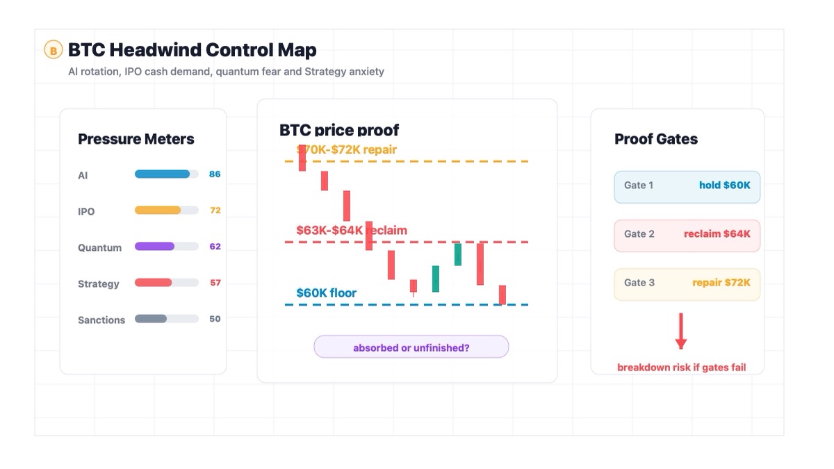 Why Bitcoin Is Falling: NYDIG Says AI, IPOs, Quantum and Strategy Fears Hit BTC